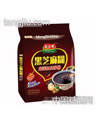 名士威700克未添加白砂糖黑芝麻糊
