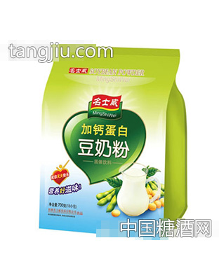 名士威700克加钙蛋白豆奶粉