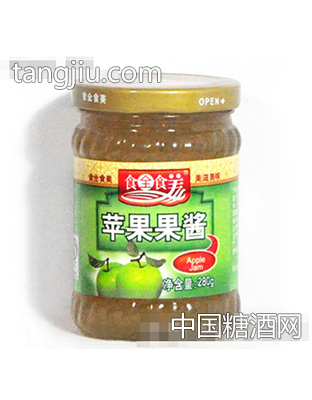 食全食美280g苹果果酱