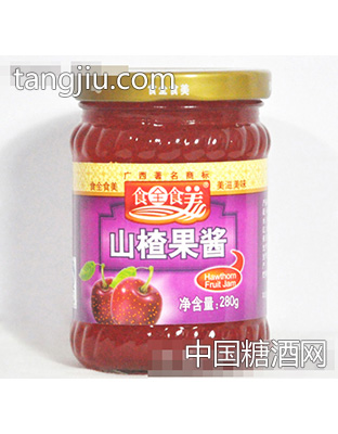 食全食美280g山楂果酱