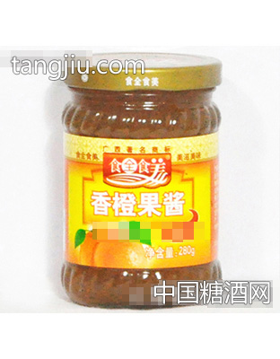食全食美280g香橙果酱