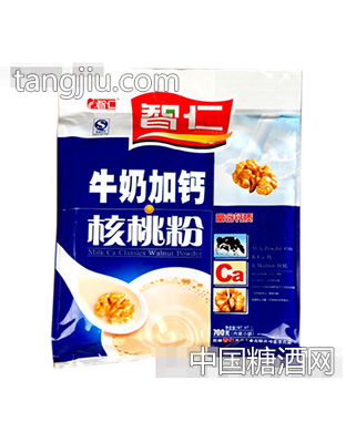 智仁牛奶加钙核桃粉