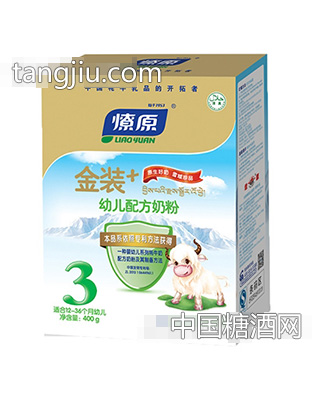 金装+幼儿配方奶粉400g