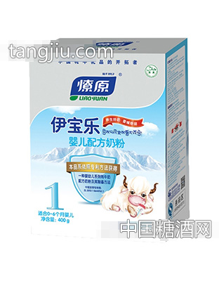 伊宝乐配方奶粉400g