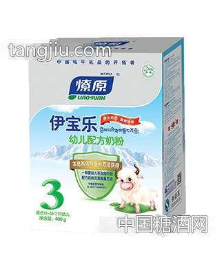 伊宝乐幼儿配方奶粉400g