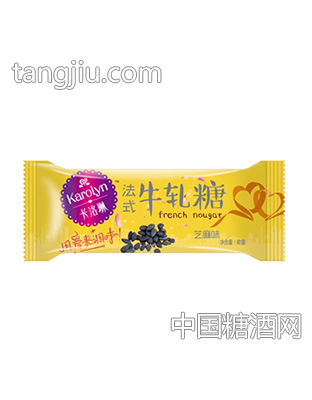 鹤之缘法式牛轧糖芝麻味