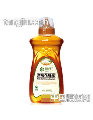 巩氏洋槐花蜂蜜瓶装1000g