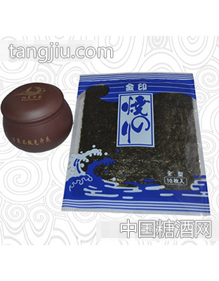 10枚金印烤海苔