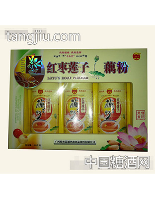 鸿鑫红枣莲子藕粉