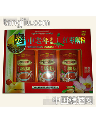 鸿鑫中老年红枣藕粉礼盒装