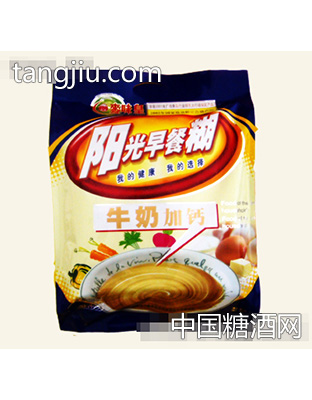 鸿鑫牛奶加钙阳光早餐糊