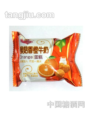 吉盛园猴菇香橙牛奶蛋糕
