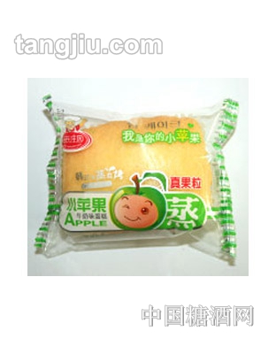 吉盛园小苹果牛奶味蒸蛋糕