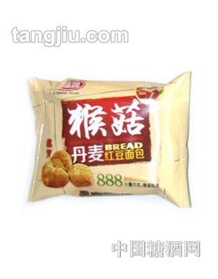 吉盛园猴菇丹麦红豆面包