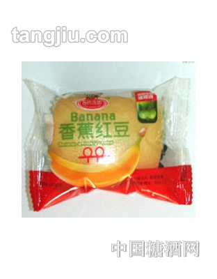 吉盛园香蕉红豆蛋糕