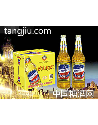 德国慕尼黑埃丁格经典啤酒500ml×12瓶