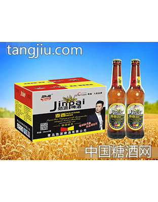 劲派麦香啤酒330ml×24瓶