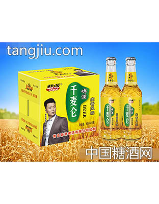 劲派千麦仑啤酒500ml×12瓶