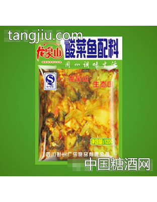 龙泉山120g酸菜鱼配料