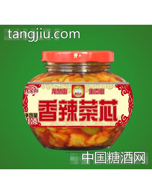 龙泉山280克香辣菜芯