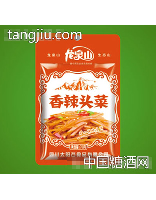 龙泉山香辣头菜70克