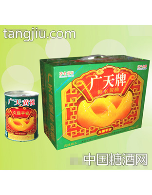 广天糖水桃罐头礼盒