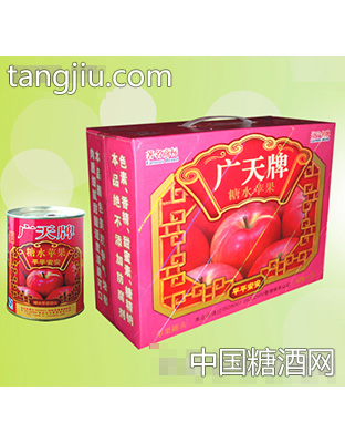 广天特制苹果罐头礼盒