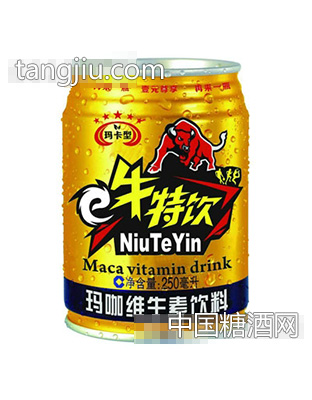 牛特饮玛咖维生素饮料250ml