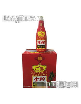 广旺生榨椰子汁1.25kgx6