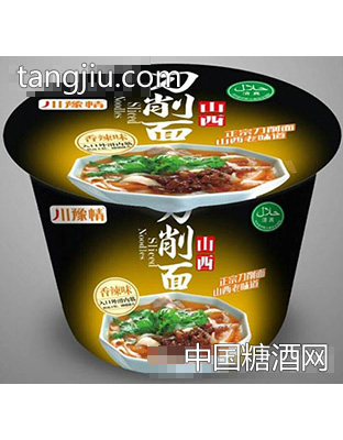 川豫情桶装刀削面香辣味