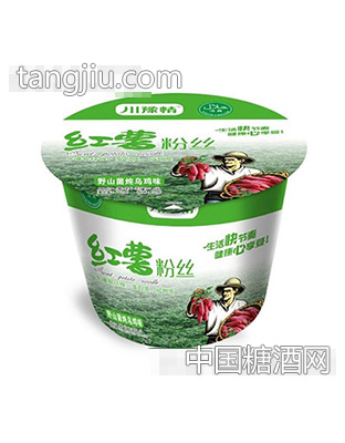 川豫情桶装红薯粉野山菌炖乌鸡味