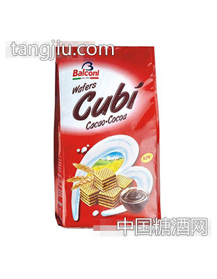 百乐妮粒粒装威化饼(可可味)