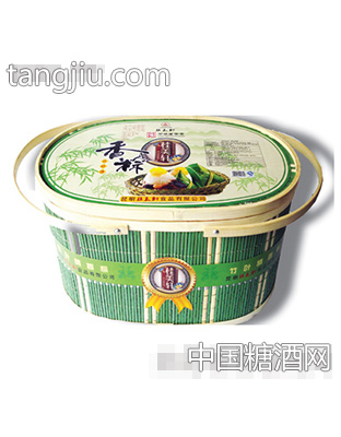 1000g竹叶情香粽（椭圆形竹篮）