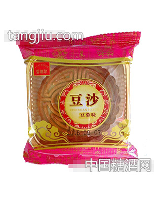 100g雪泊尔豆沙豆蓉味月饼