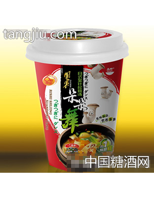 日式金针松茸汤杯装