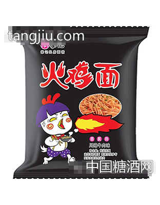 掌记火鸡面香脆面川辣牛肉味称重