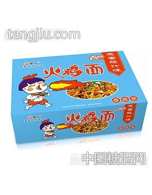 掌记火鸡面香脆面葱香鸡汁味