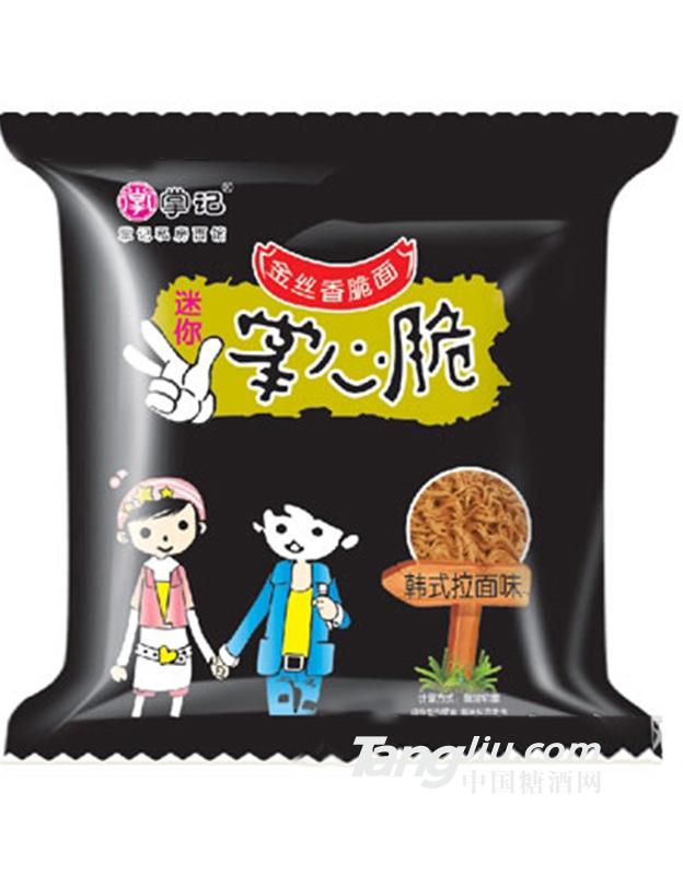 掌记掌心脆金丝香脆面韩式拉面味