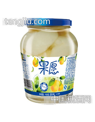 【果愿】梨罐头 900g