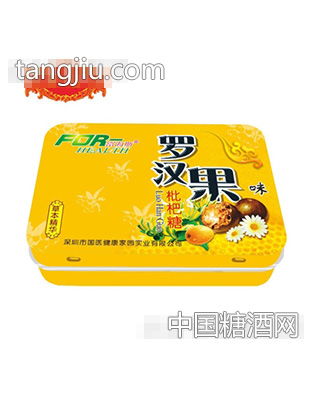 广慈罗汉果枇杷糖盒装30g