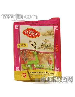众喜坊南溪豆腐干（泡椒味小袋）
