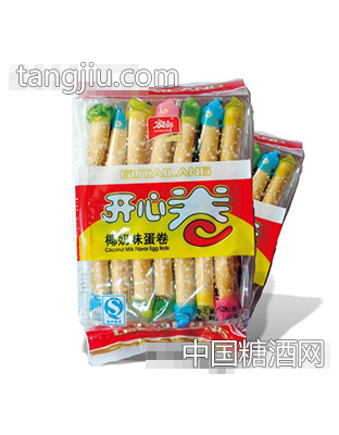 谷太郎开心卷蛋卷椰奶味150g