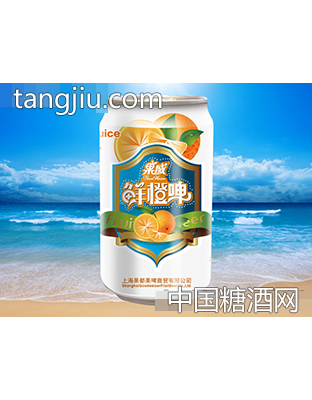 果威易拉罐鲜橙啤酒