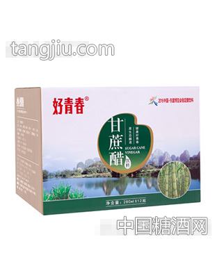 好青春甘蔗醋饮料280mlX12