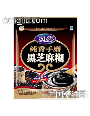 凯欣纯香手磨黑芝麻糊600克