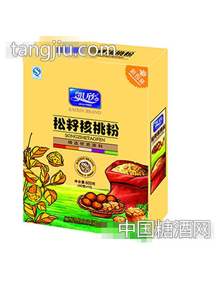 凯欣松籽核桃粉600克礼盒