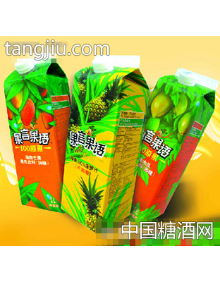 果言果语海南菠萝汁