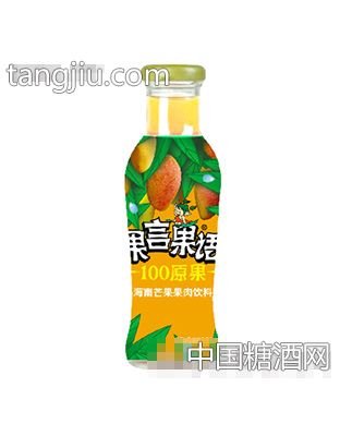 果言果语海南芒果果肉饮料