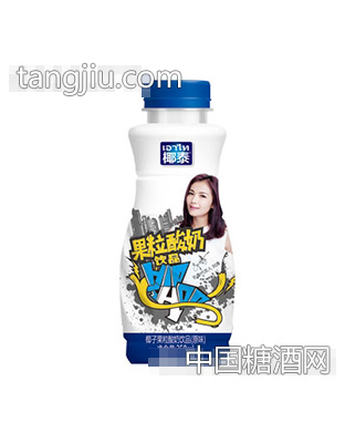 椰泰原味果粒酸奶350ml
