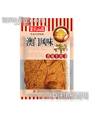 富农山庄60g香辣牛肉干